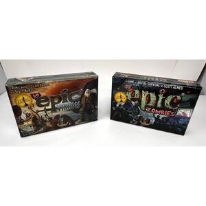 Lot of 2 Tiny Epic Games Tiny Epic Zombies & Vikings Deluxe Editions Gamelyn NEW